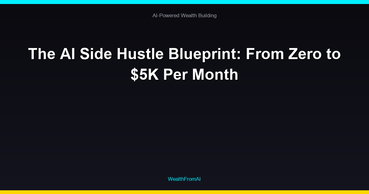 The AI Side Hustle Blueprint: From Zero to $5K Per Month 48 The AI Side Hustle Blueprint: From Zero to $5K Per Month